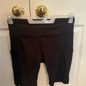 Black Women's Biker Shorts